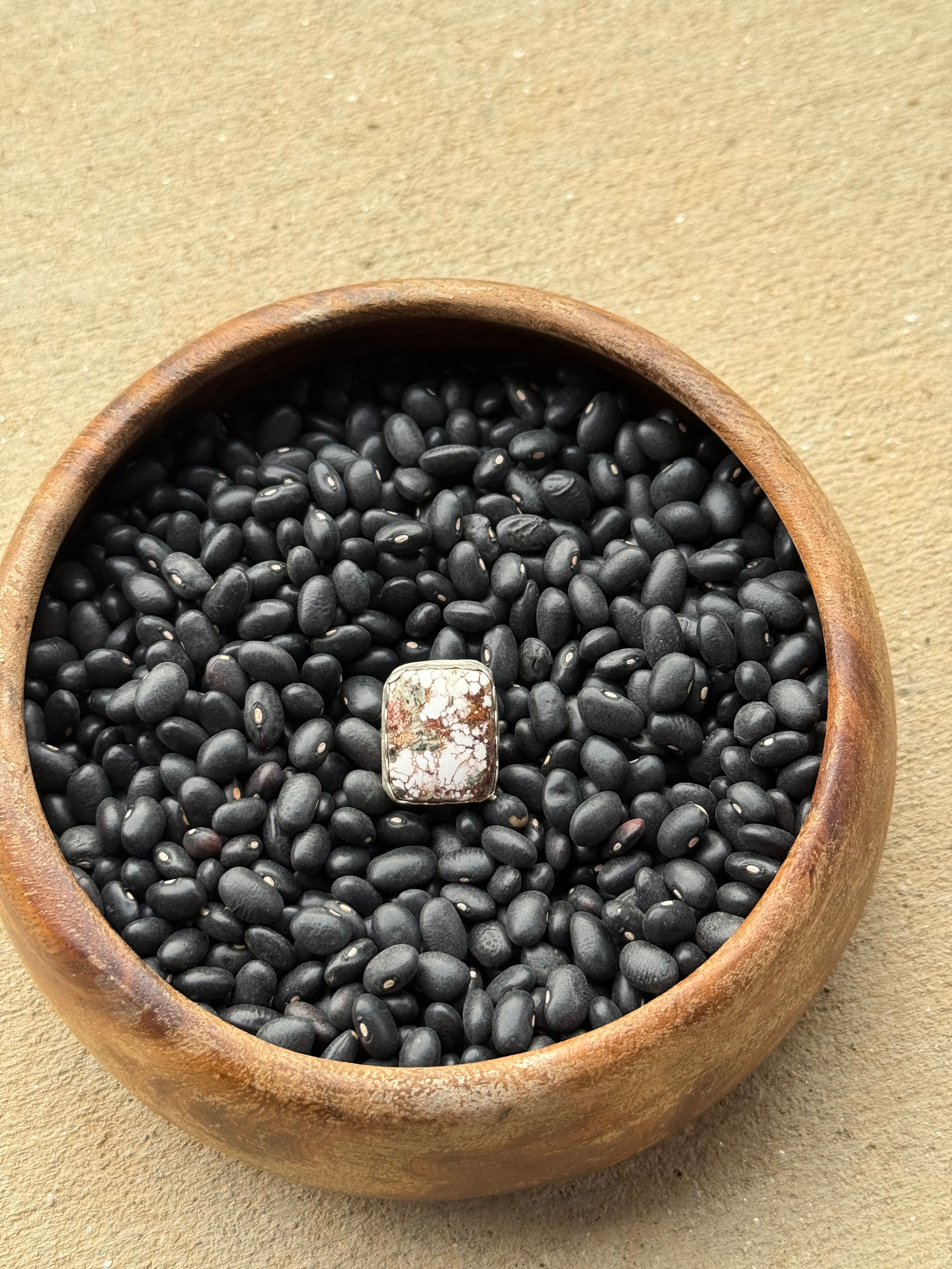 Wild horse adjustable ring