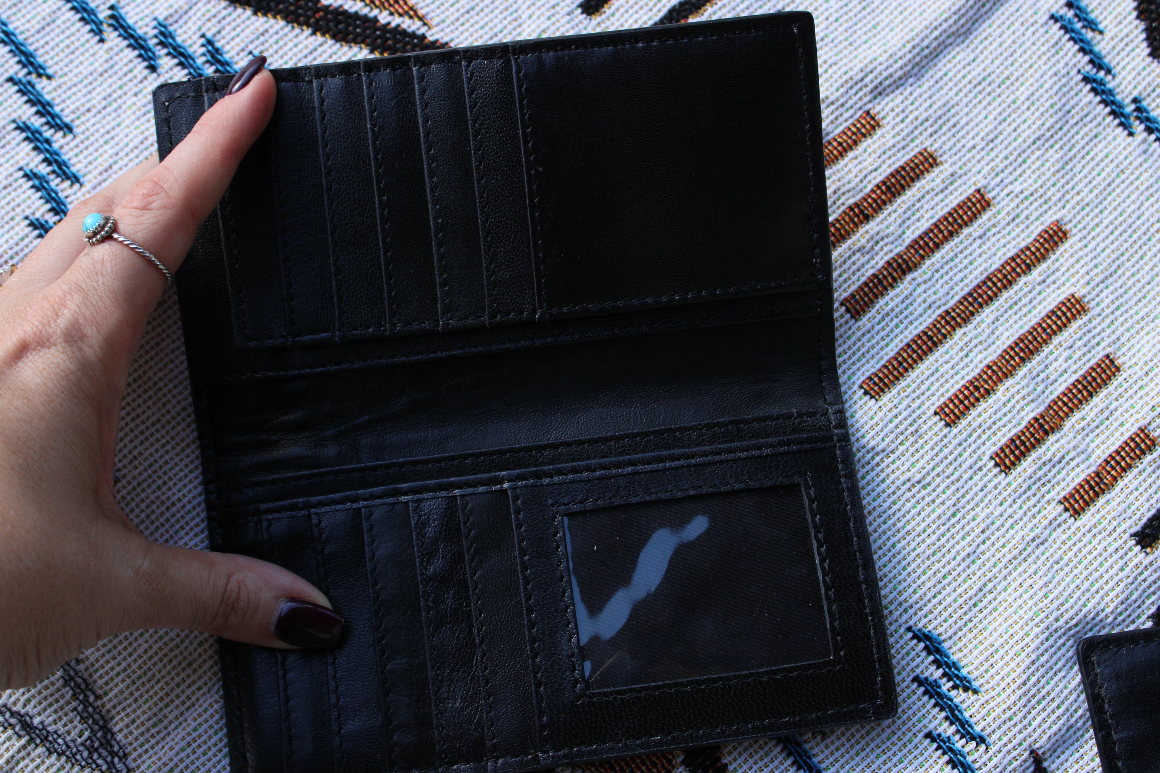 Florida tooled leather men’s wallet